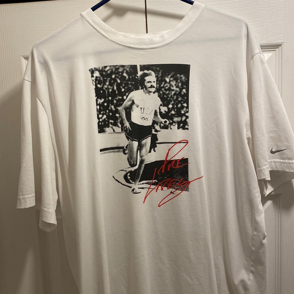 Nike Steve Prefontaine Running Shirt Dri-fit men's XL